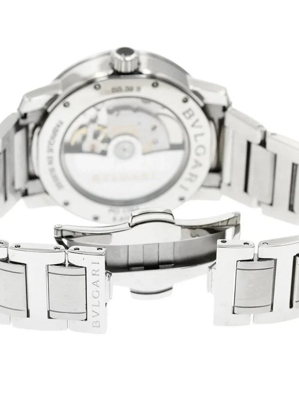 BVLGARI BVLGARIBVLGARI BB39S Date Silver Dial Automatic Men's Watch_968304